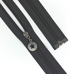 Молнии/Спиральная р/з № 5/41см  черный