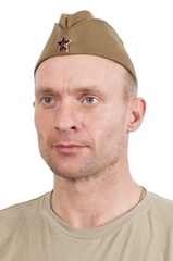 Купить Пилотка солдатская с Красной звездой в Магазине тельняшек