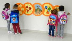 Настенный игровой элемент  "Гусеница. Баланс" (арт.23632)