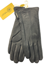 Перчатки. Женские. Материал верха: Кожа оленя. Подклад: Трикотаж-шерсть.5 шт в упаковке.