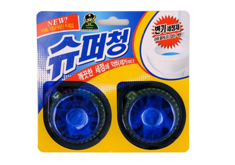 Таблетка очиститель для унитаза Super Chang SDK, 2шт