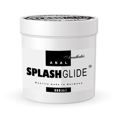 Анальный гель-лубрикант на водной основе SPLASHGLIDE ANAL ANESTHETIC FIST SIZE - 600 мл. - 