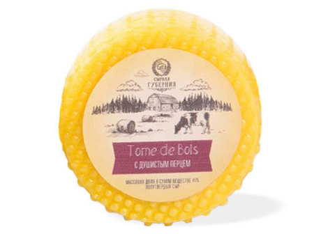 Сыр Том Де Буа с душистым перцем "Сырная губерния"~350г