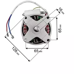 Двигатель эл. переменного тока QUATTRO ELEMENTI Graviti 200, 220