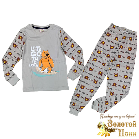 Пижама хл/инт м (9-12) 240915-YK8957