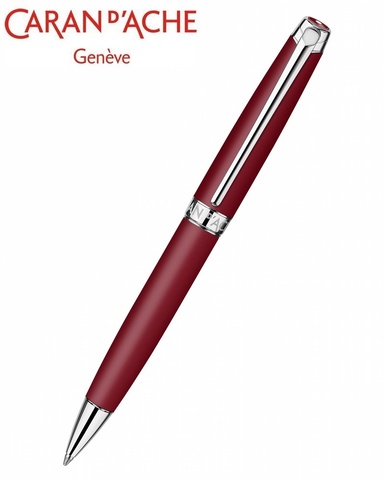 Ручка шариковая Caran d’Ache Leman Burgundy (4789.085)