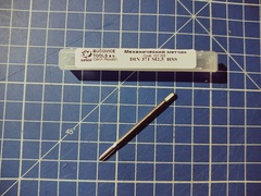 Метчик М 2,5х0,45 (Машинный) DIN371 HSS 6h(2N) C/2P 50мм a=2,1 Bucovice(CzTool) 101025BT