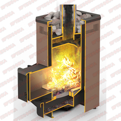 Печь-каменка Тайгинка 10Т + Подарок в интернет-магазине ЯрТехника