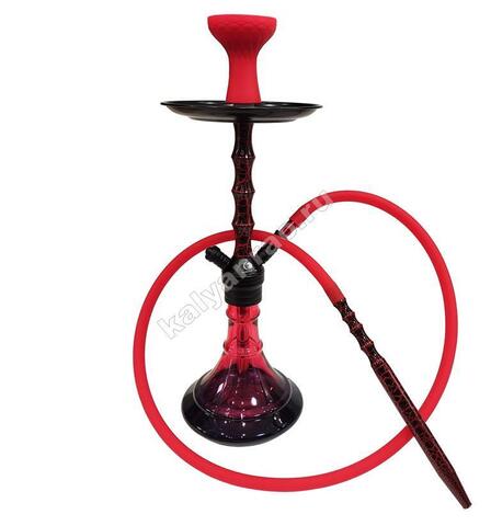 Кальян Seven Star Hookah Click (Черно-красный) - 56 см