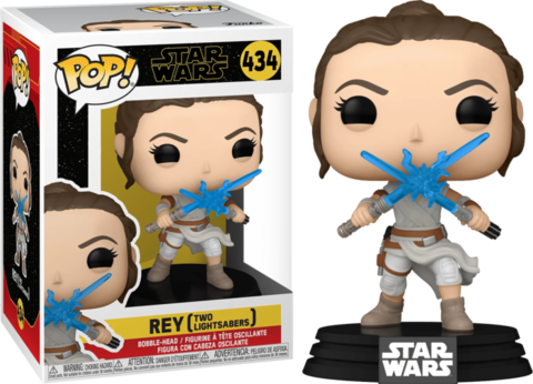 Фигурка Funko POP! Star Wars: Rey (Two Lightsabers) (434)