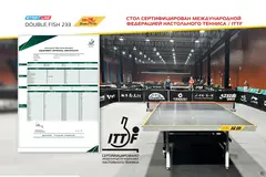 Стол теннисный Start Line Double Fish 233 синий