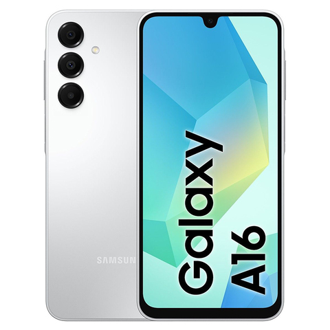 Samsung Galaxy A16, 4/128 ГБ, серебро