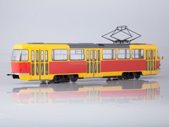 Tram Tatra T3SU bright-yellow-red 1:43 Start Scale Models (SSM)