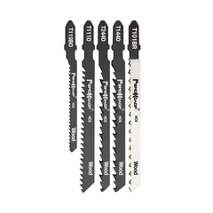 81-2-550 Набор пилок для электролобзика по дереву, 5 типов, 5 шт. (РемоКолор)