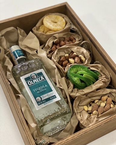 Box with Tequila