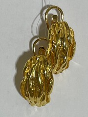 Парча З (серьги из серебра)