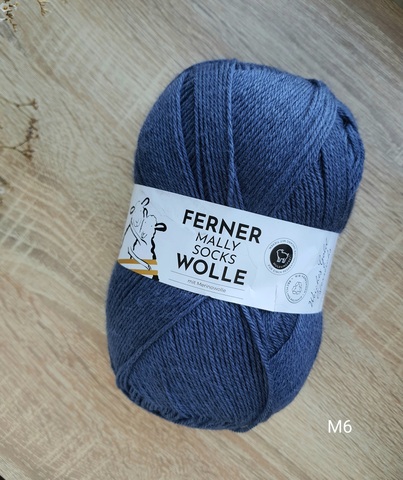 Ferner Wolle Mally Socks Uni M6