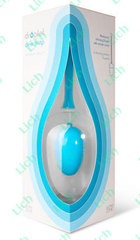 Голубое виброяйцо Dew Drop, 5.7 см