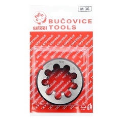 Плашка М36х4,0 DINEN22568 115CrV3 6g 65х25мм Bucovice(CzTool) 210360