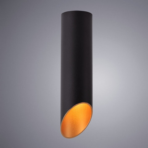 Светильник точечный Arte Lamp Pilon-gold A1535PL-1BK