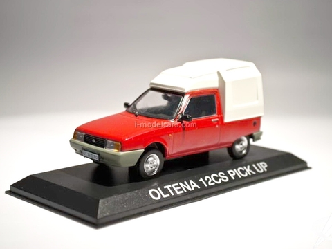 Oltena Oltcit 12CS PickUp red-white 1:43 DeAgostini Masini de legenda #72