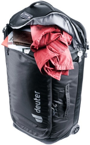 Картинка сумка на колесах Deuter Duffel Pro Movo 60 Black - 9