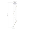 Светильник подвесной ST Luce Cascato SL6114.103.12