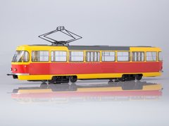 Tram Tatra T3SU bright-yellow-red 1:43 Start Scale Models (SSM)