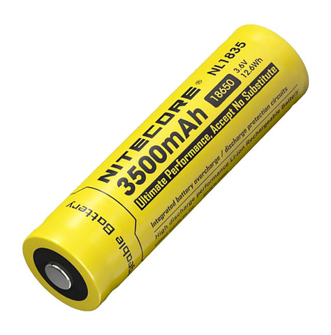 Аккумулятор Nitecore NL1835 18650 Li-Ion 3500mAh