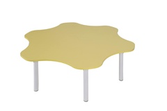 Стол детский на телескопических опорах шестиместный