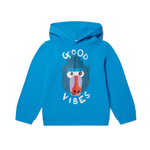 Худи Stella McCartney Kids Good Vibes Blue