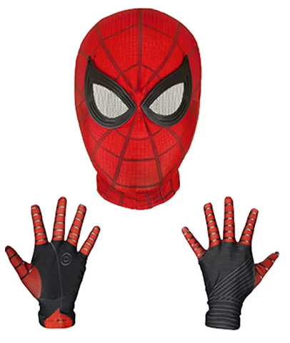 Человек паук Дэдпул маска с перчатками