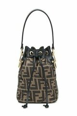 Сумка-мешок Fendi Mon Tresor темно-коричневый
