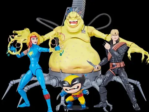 Набор фигурок Marvel Legends X-Men: Mojo, Longshot, Dazzler, Wolverine (Mojoworld 4 Pack)