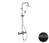 REMER EQ34A8MPUFM25NO Душевая система для ванны термостатическая верхний душ круглый 25см elegance