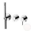 Remer Metrica MC97D2PBO Смеситель для душа, белый матовый