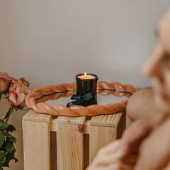 Массажная свеча Titillating Massage Candle - 120 мл. - 