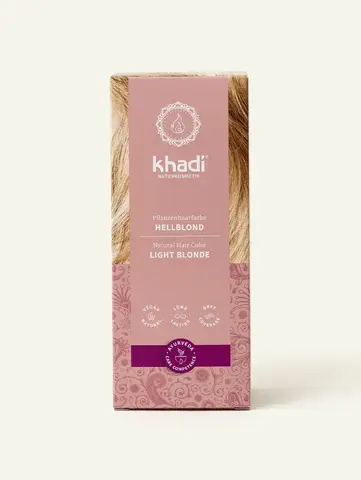 СВЕТЛЫЙ БЛОНД натуральная краска для волос Khadi Naturprodukte, 100 гр