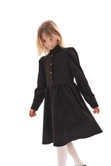 Классическое школьное платье BLACK