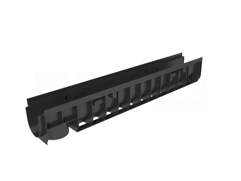 Лоток водоотводный Gidrolica Pro DN100 ЛВ-10.14,5.15,2 – пластиковый