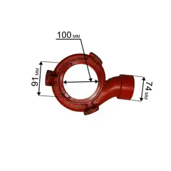 Корпус насоса водяного QUATTRO ELEMENTI Sewage 1100F Ci-Cut (с 2020г.) 645-297-145