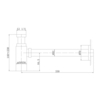 Abber AF0031SP Сифон для раковины Abber AF0031SP сатин