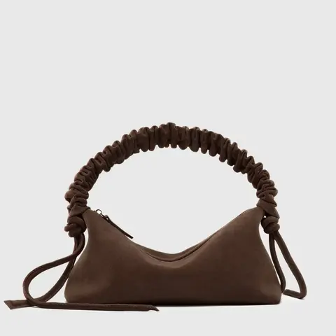 Сумка Banana Mini Suede Chocolate