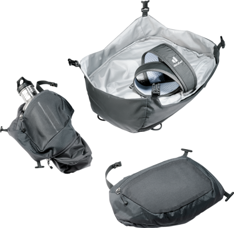 Картинка рюкзак туристический Deuter Aircontact Pro 65+10 SL Graphite - 8