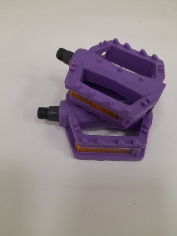 Педали для детского велосипеда фиолетовые