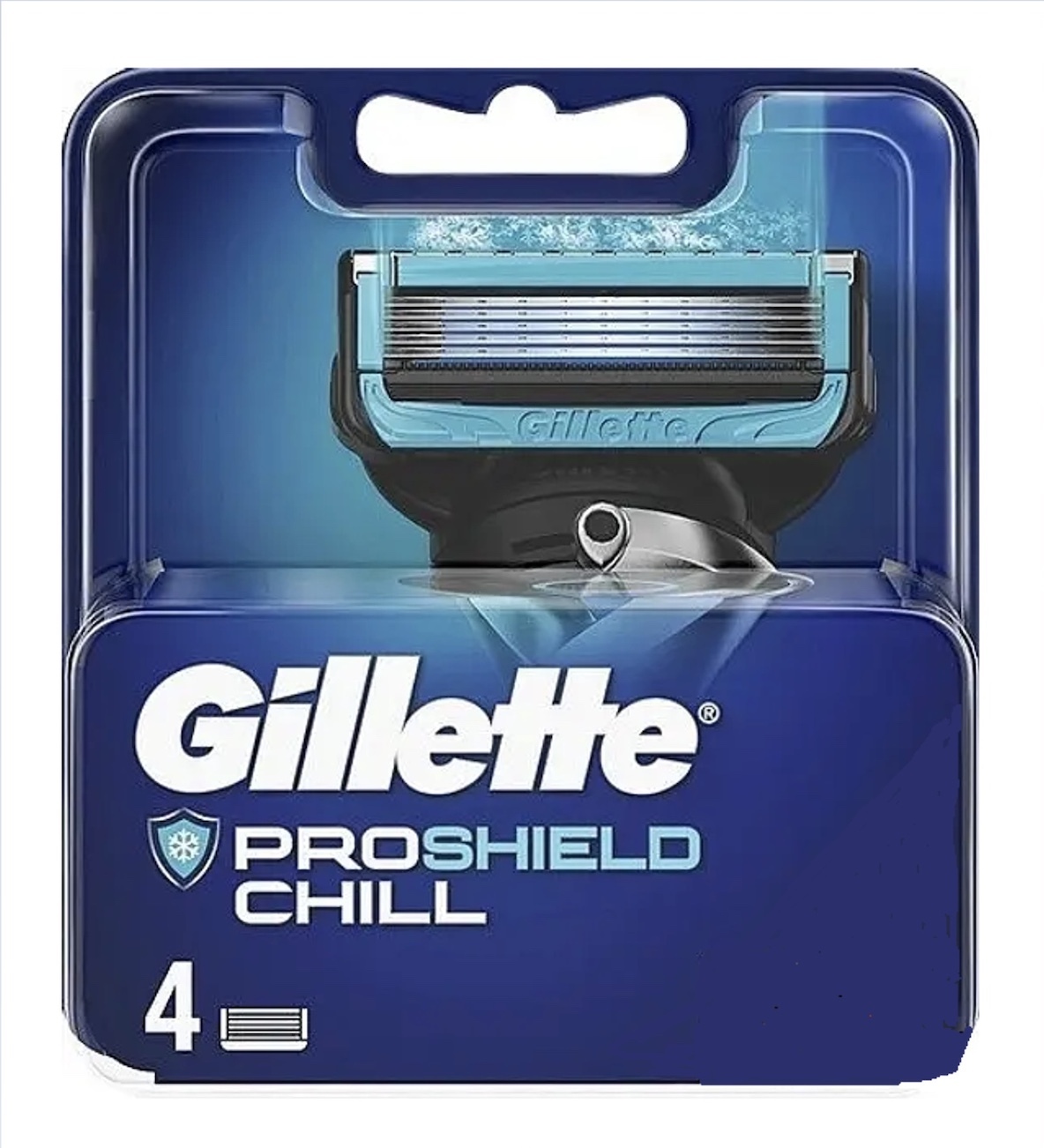 Сменные кассеты для бритья GILLETTE Fusion ProShield CHILL (4 шт)