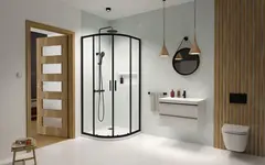 Radaway 1013300-54-01 Premium Pro Black PDD walls 100Lx100R фото
