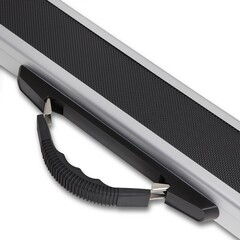 Кейс Fortuna Concord 1x1 серебро/черный