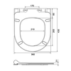 Aquatek AQ0008 AQ0008  Крышка-сиденье для AQ1263N