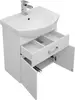 Aquanet 212657 Тумба с раковиной Aquanet Ирис 60 белый (1 ящик, 2 дверцы) (212657)